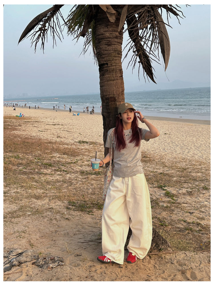 ラウドネック半袖Tシャツ N378