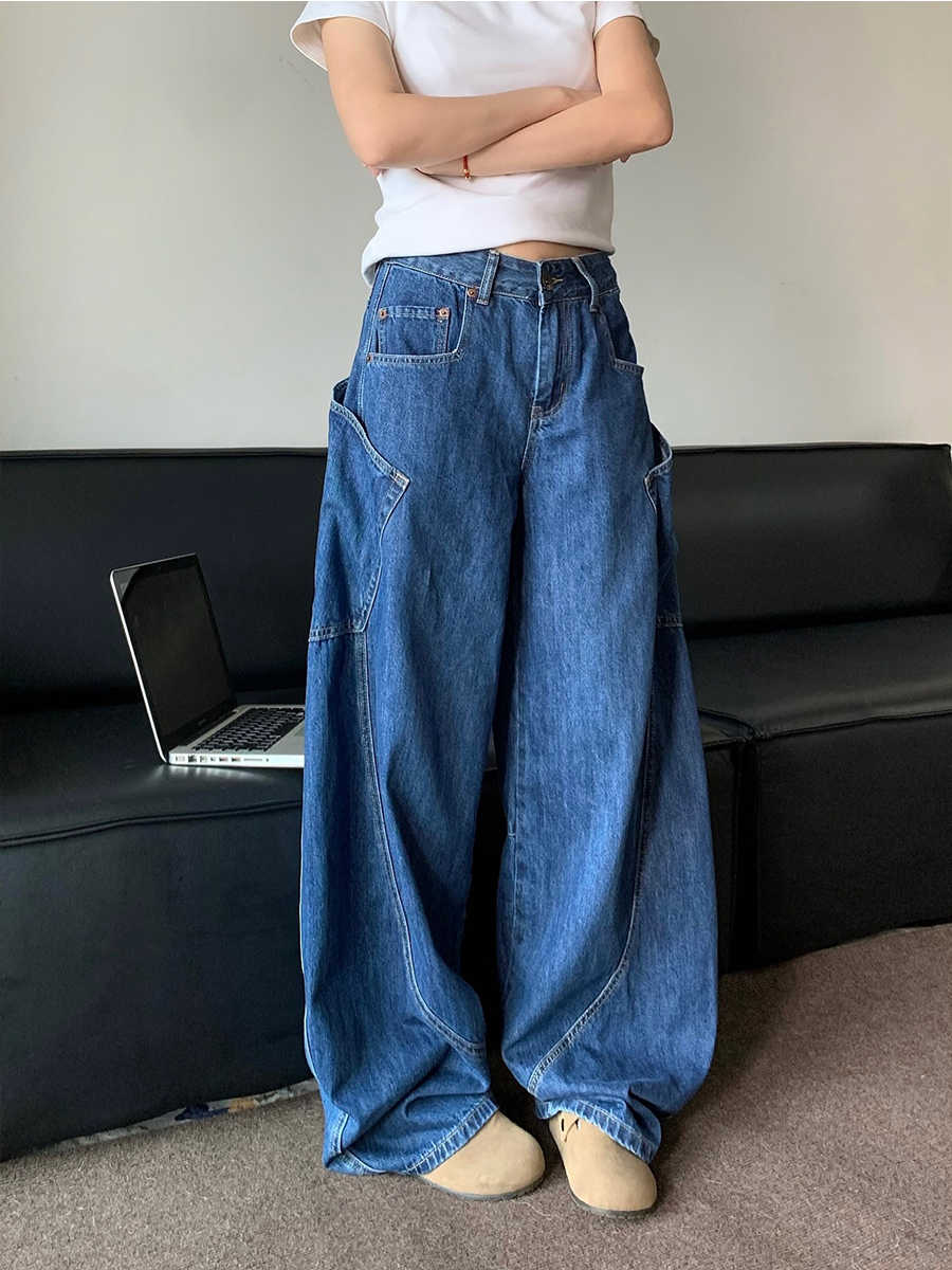 ルーズワイドカーゴジーンズ N96