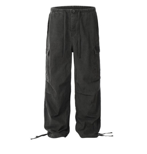 ウォッシュ加工カーゴパンツ N411