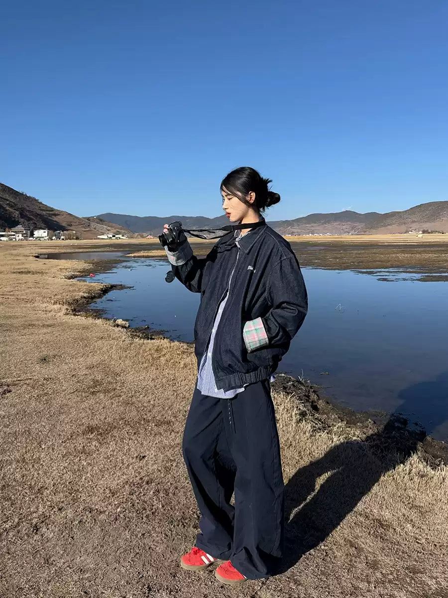 デニムジッパージャケット N357