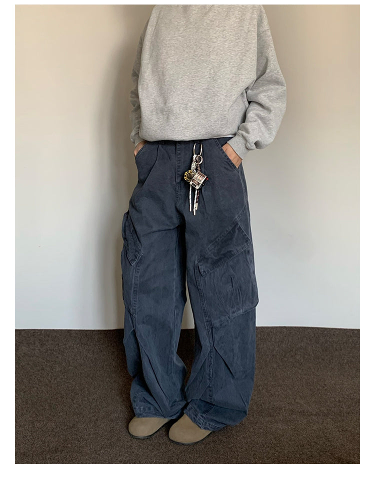 【累計販売600本突破!!】ワイドカーゴパンツ N344