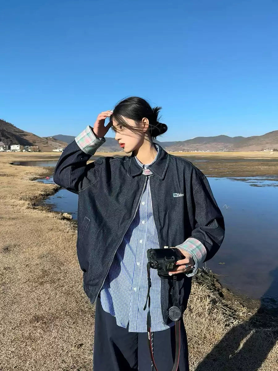 デニムジッパージャケット N357