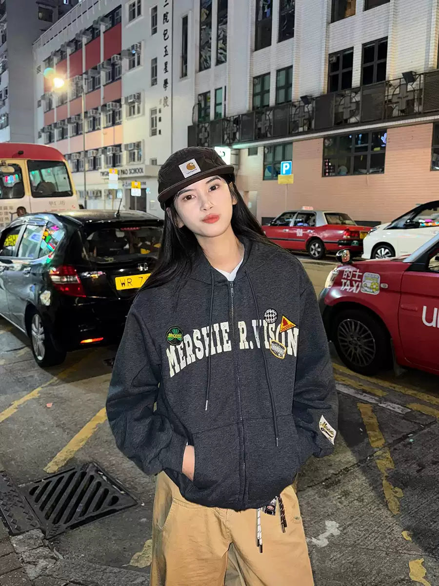 アメリカンロゴパーカー N342