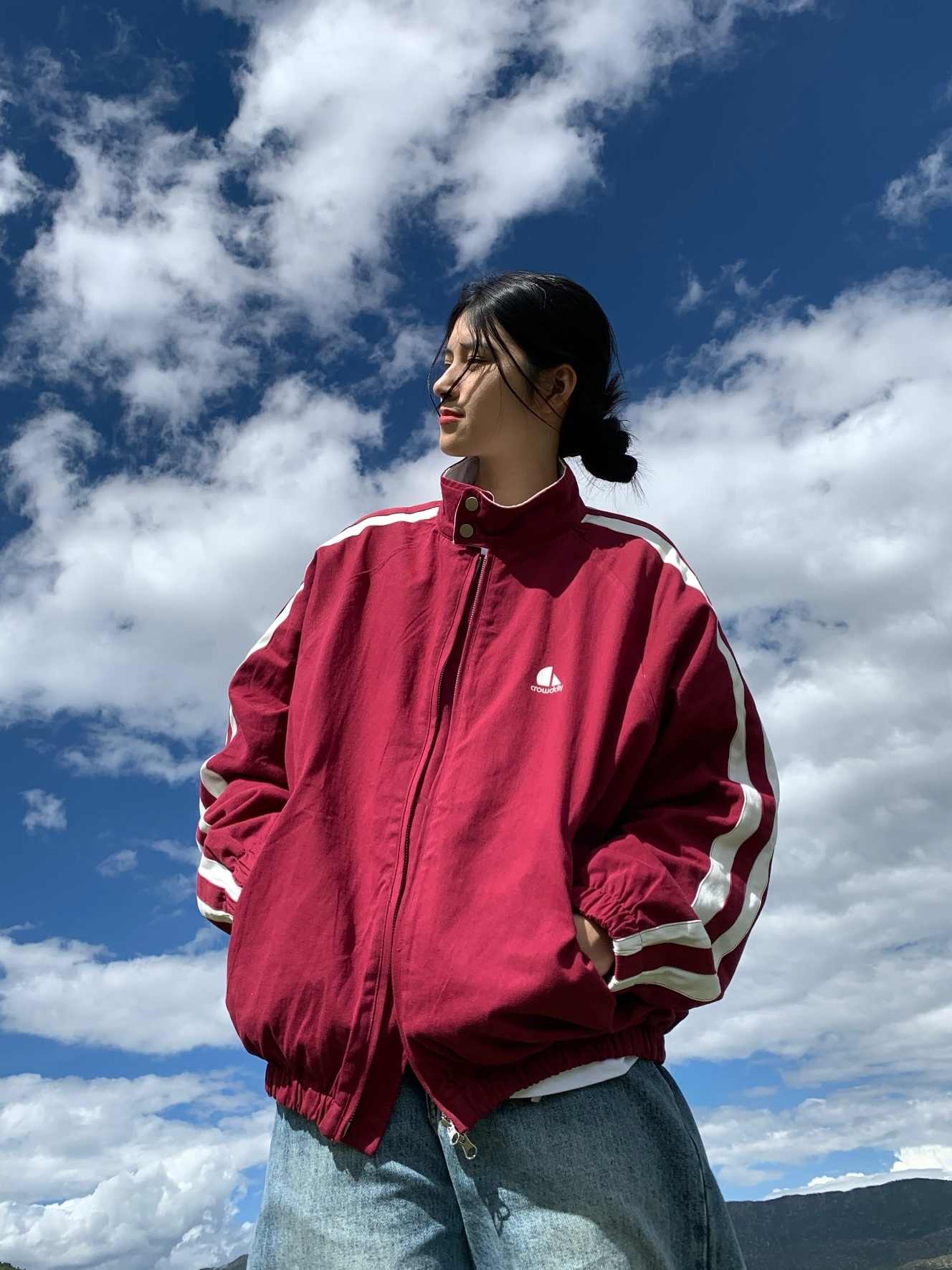 スタンドカラースポーティージャケット N110