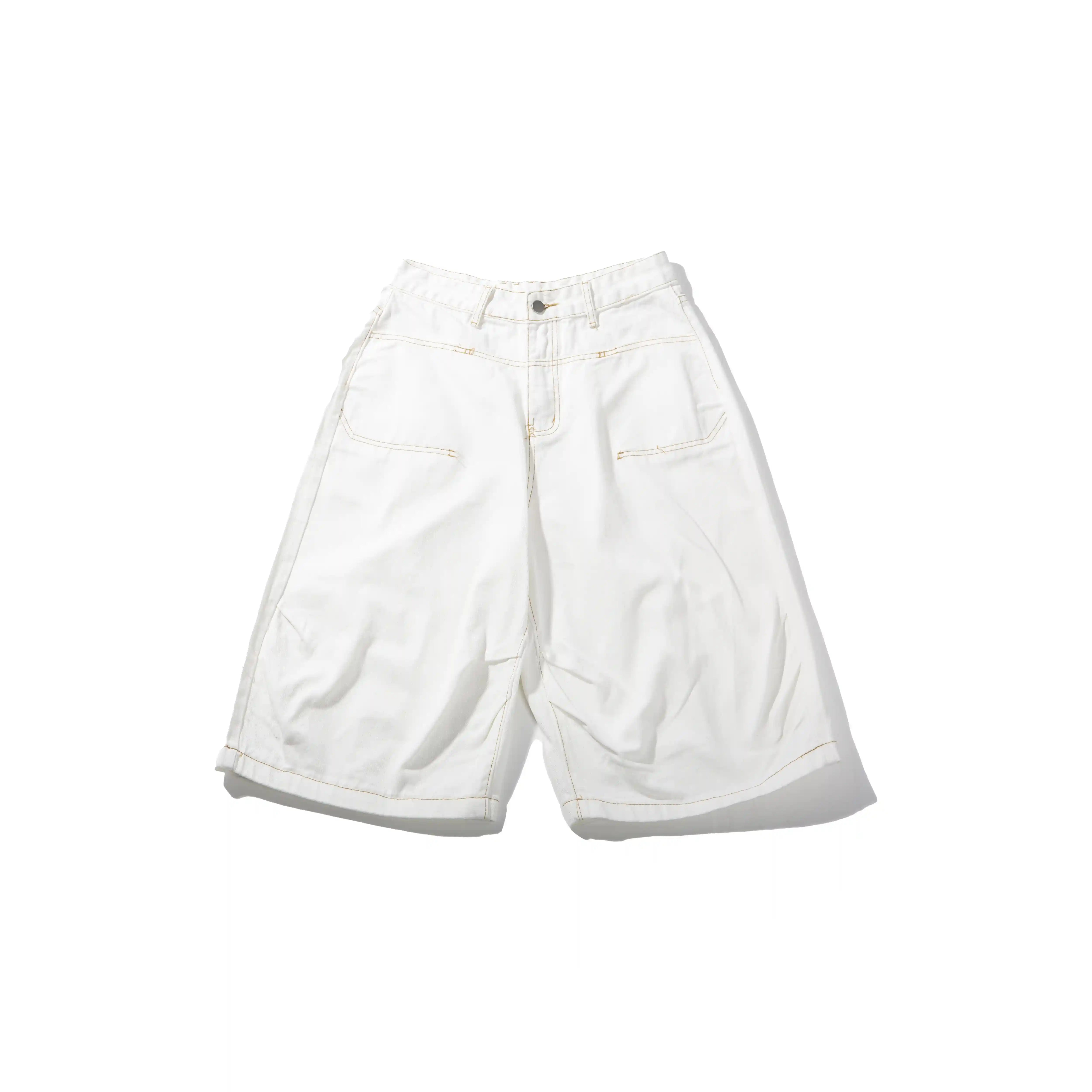 7分丈ワイドデニムパンツ N415