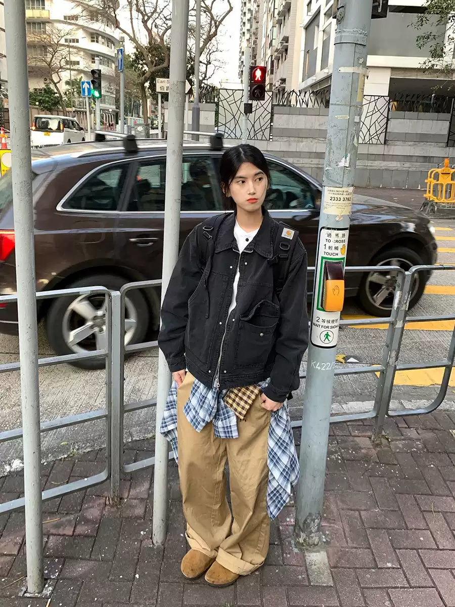 ウォッシュドデニムジャケット N363