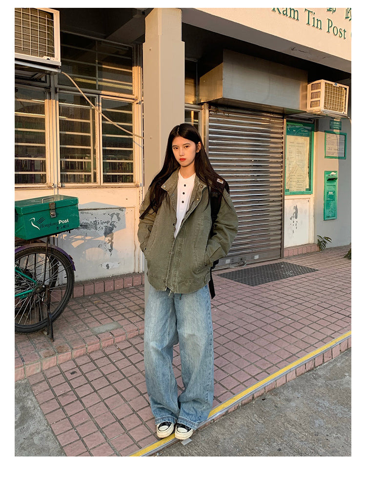 ウォッシュワークジャケット N348