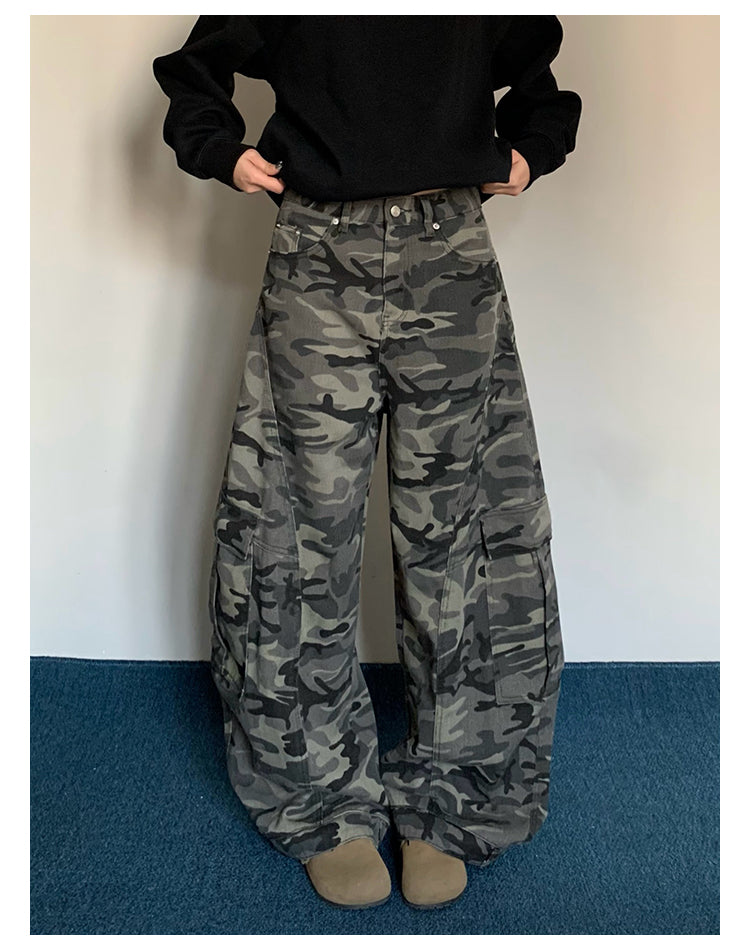迷彩カーゴパンツ N369