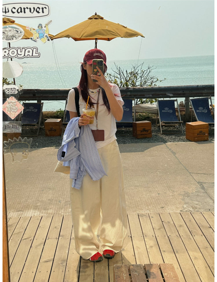 ラウドネック半袖Tシャツ N378