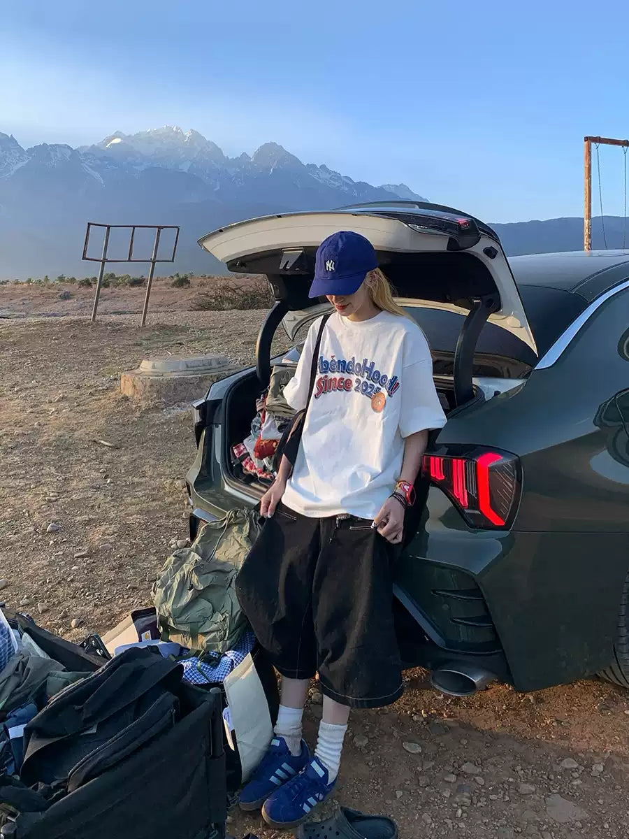 プリント半袖Tシャツ N402