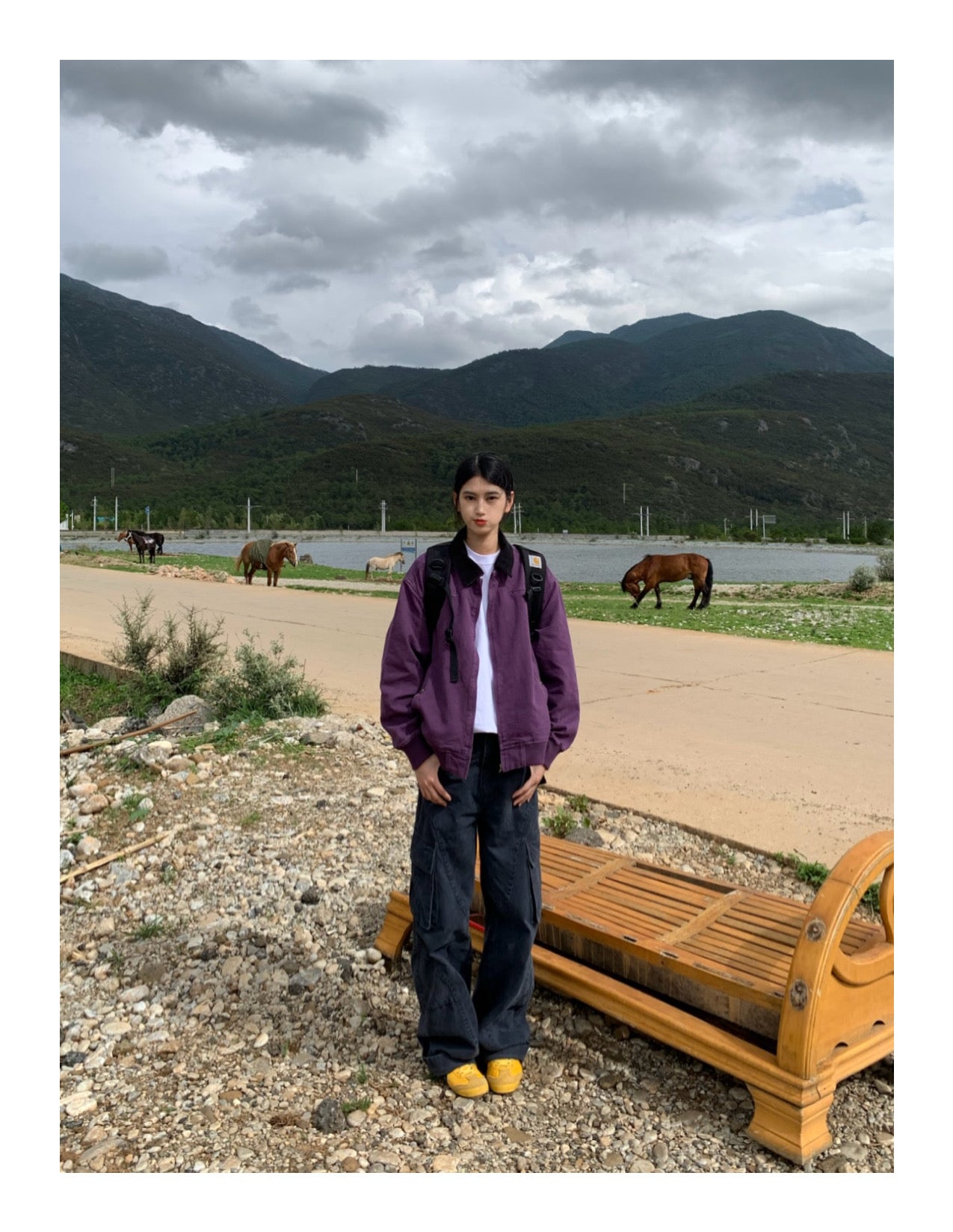 ウォッシュドワークジャケット N107