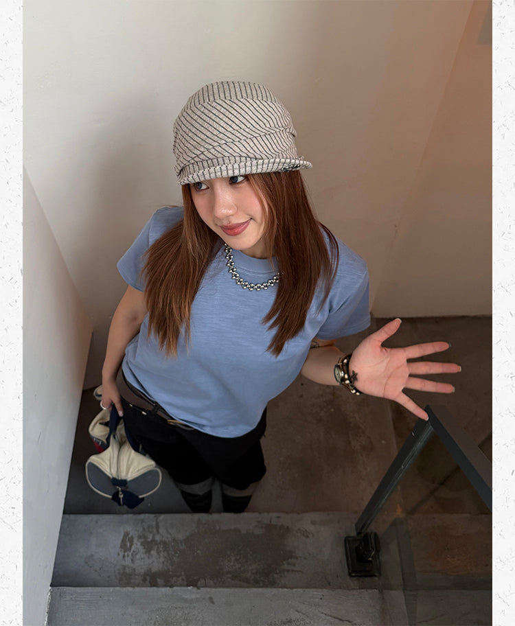 コンパクトスリムTシャツ N524