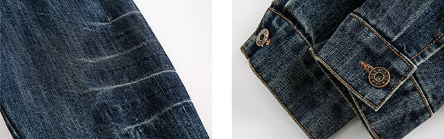 デニムフード付きジャケット N347