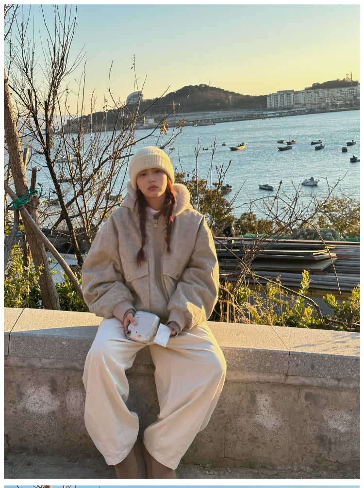 マーブルパーカージャケット N294