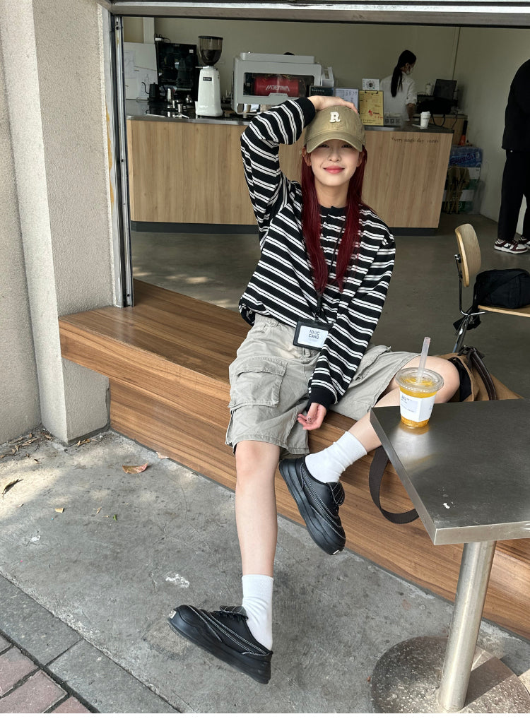 マルチポケットカーゴショートパンツ N400