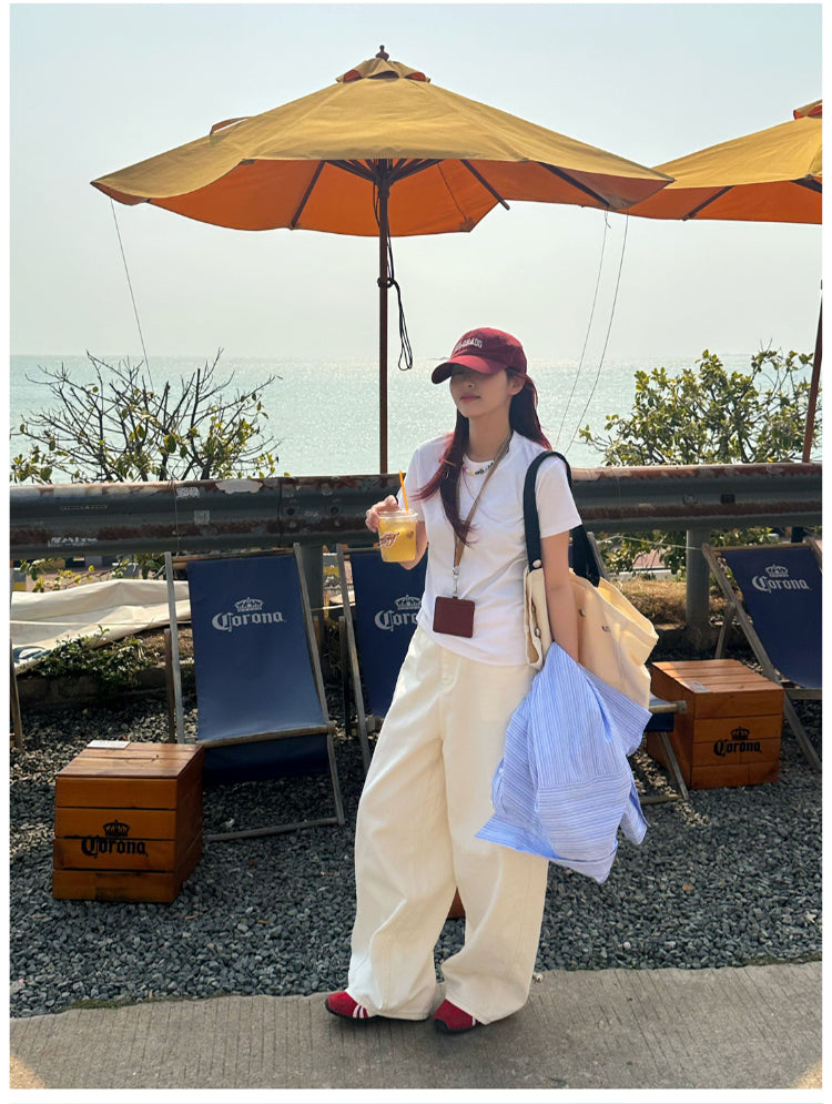 ラウドネック半袖Tシャツ N378