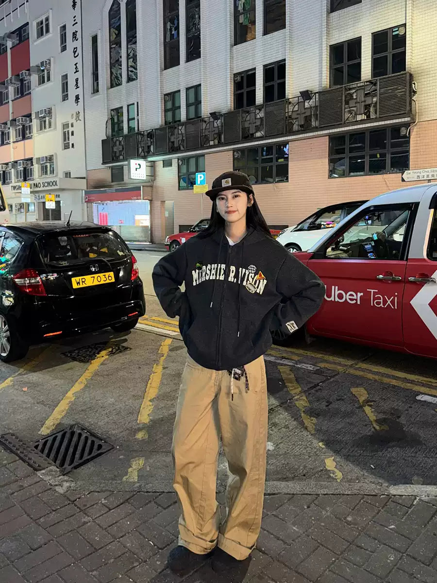 アメリカンロゴパーカー N342