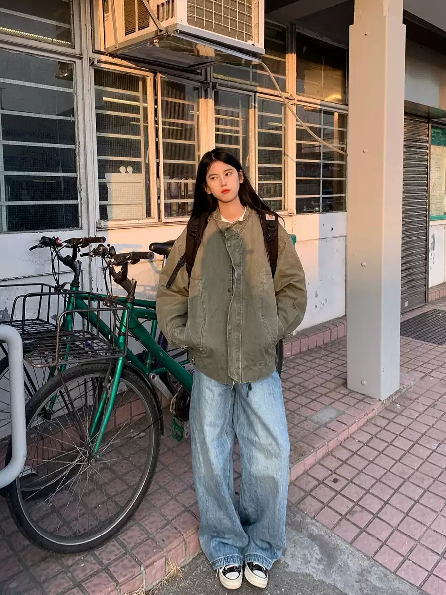 ウォッシュワークジャケット N348