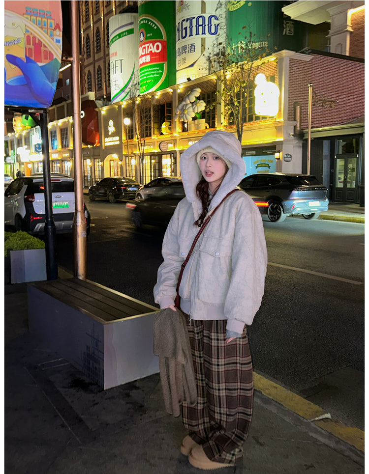 マーブルパーカージャケット N294