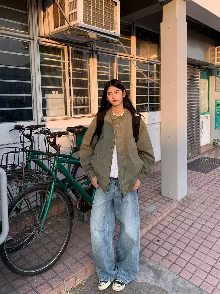 ウォッシュワークジャケット N348