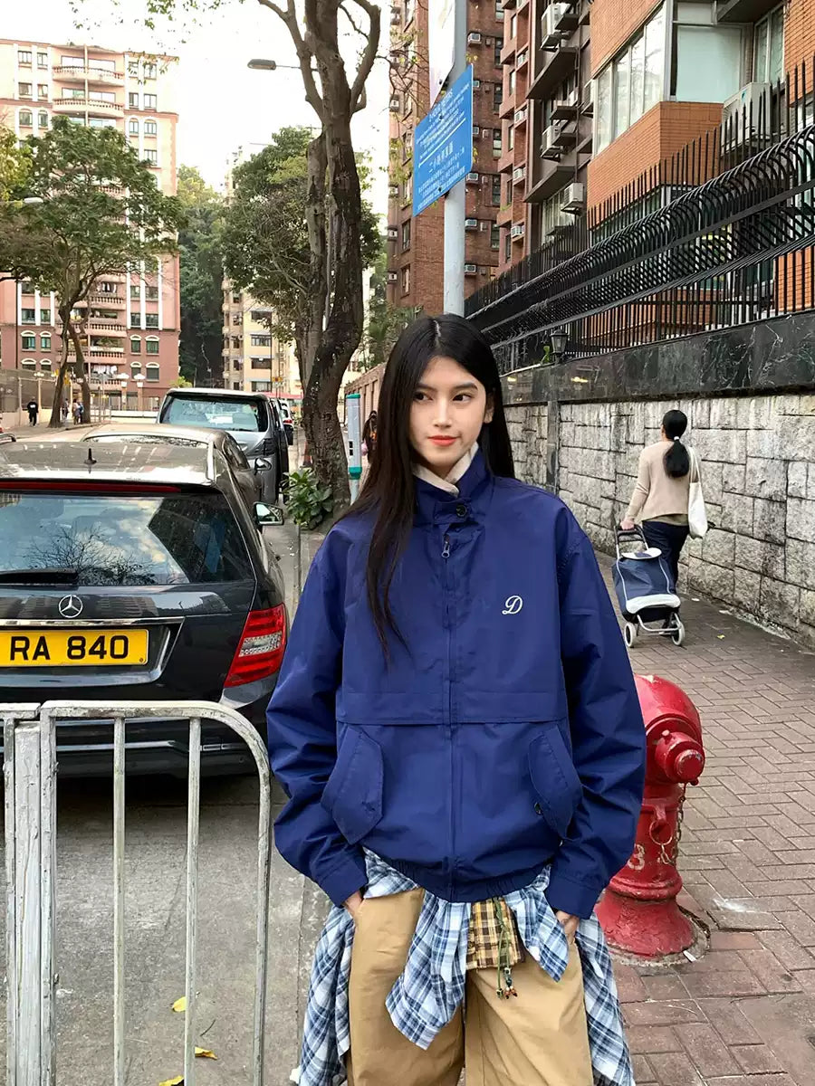 スタンドカラーカーゴジャケット N362