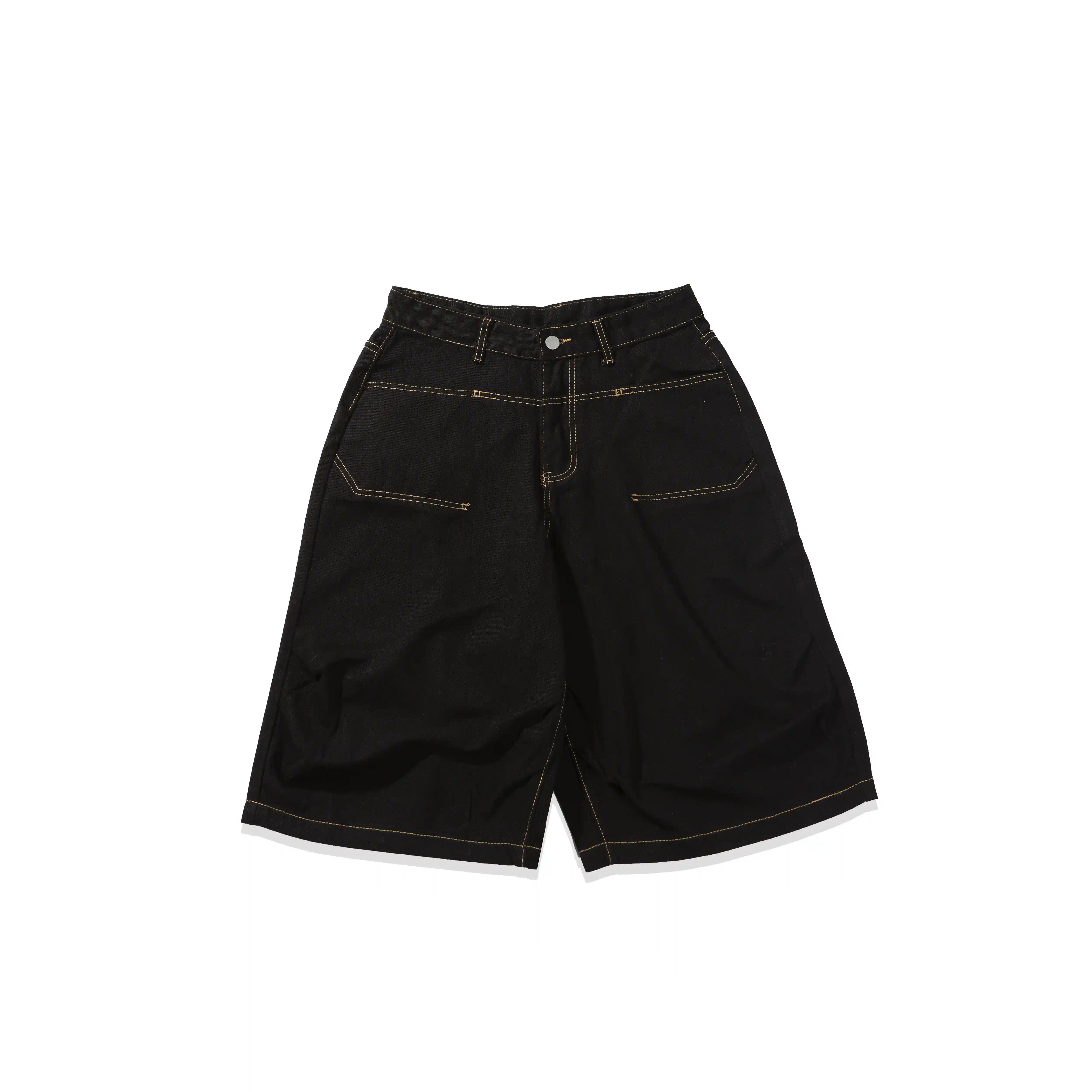 7分丈ワイドデニムパンツ N415