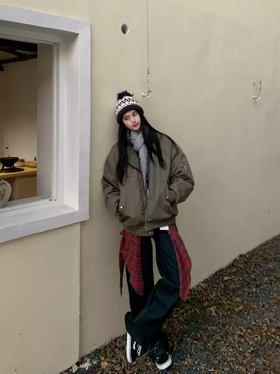 中綿入りフライトジャケット N277