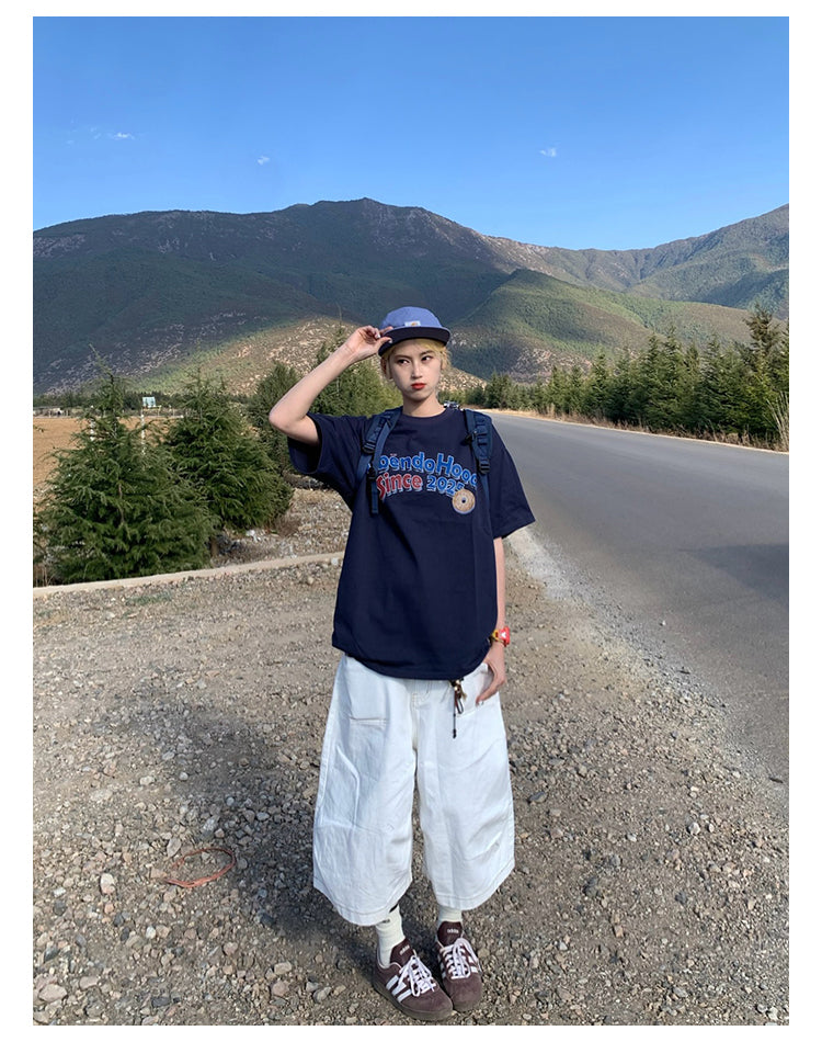 プリント半袖Tシャツ N402