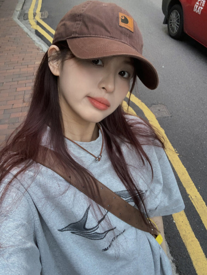 オーバーサイズ半袖Tシャツ N413