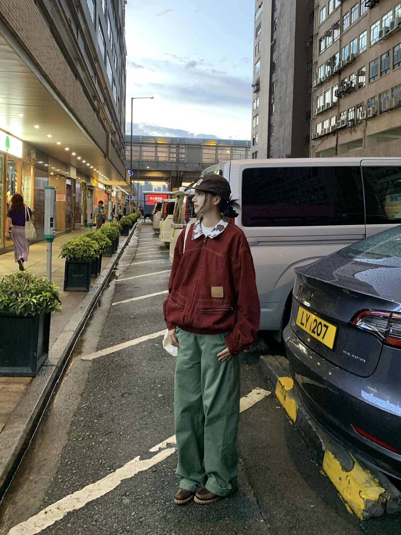 ビンテージデザインスタンドカラージャケット N108