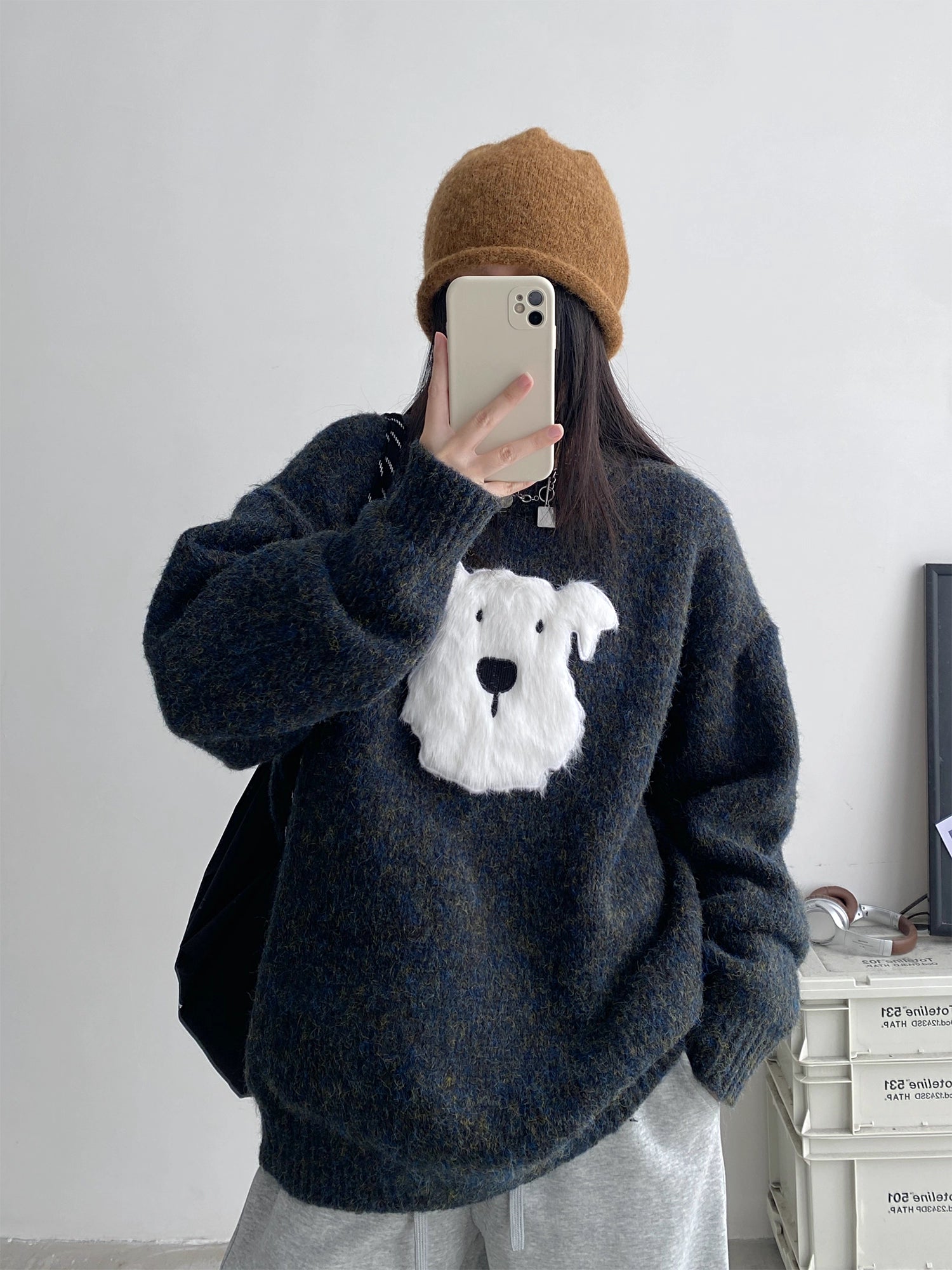 アニマルニットセーター N819