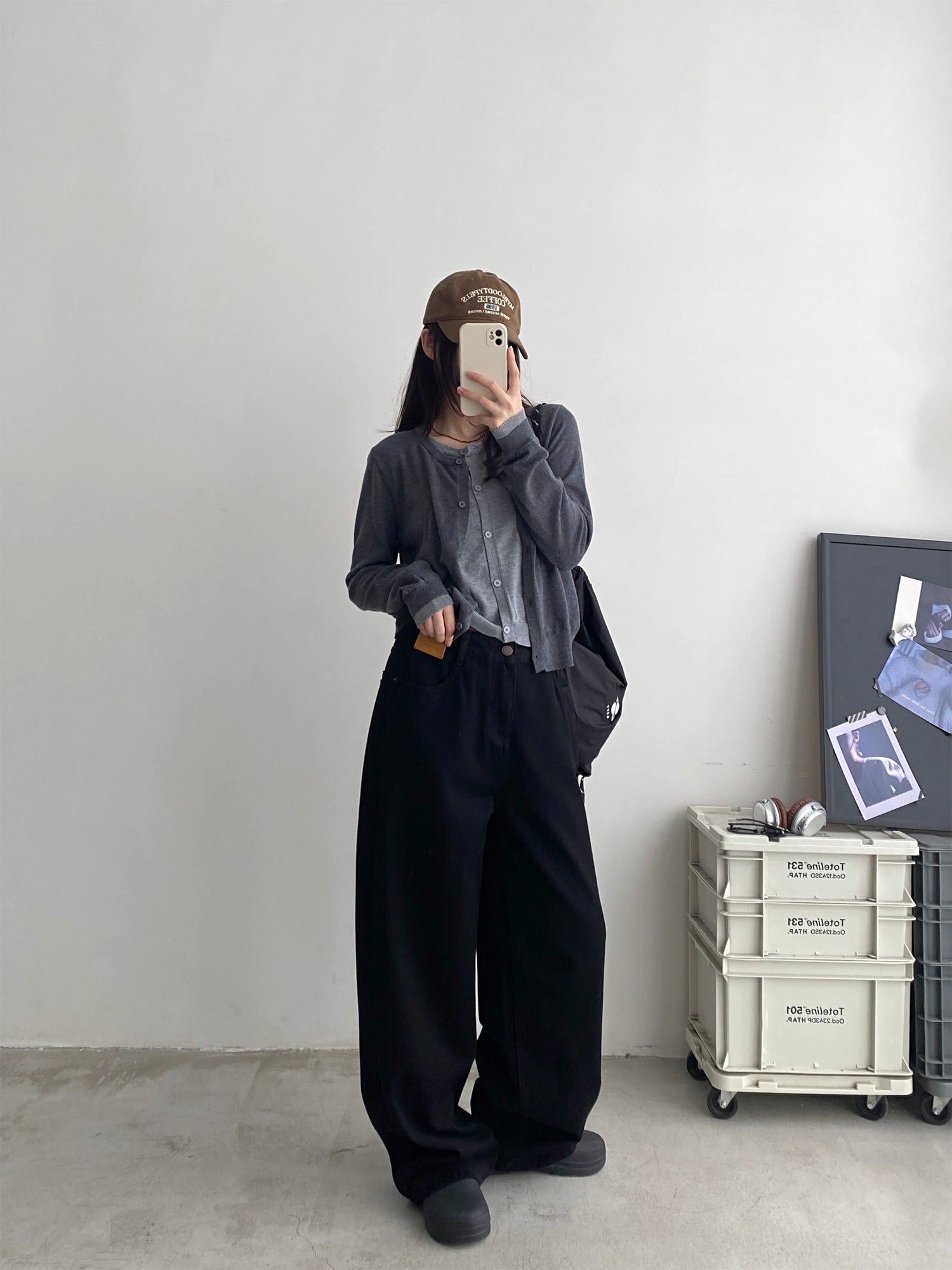 ワイドストレートデニム N807