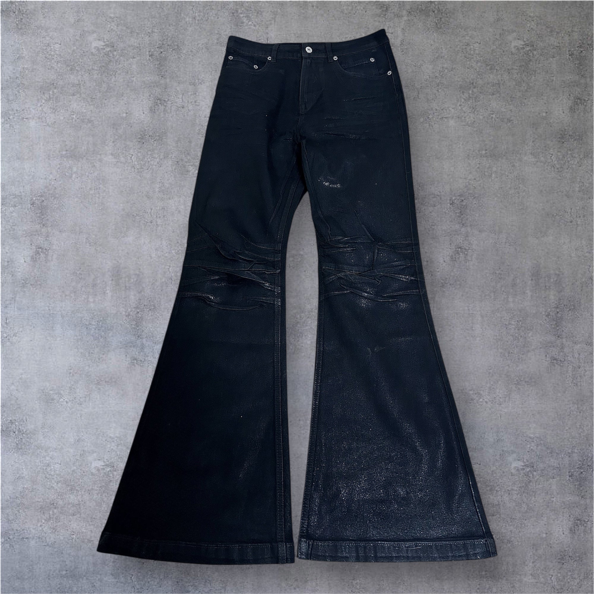 ワックスコート ブーツカットデニム BDW001