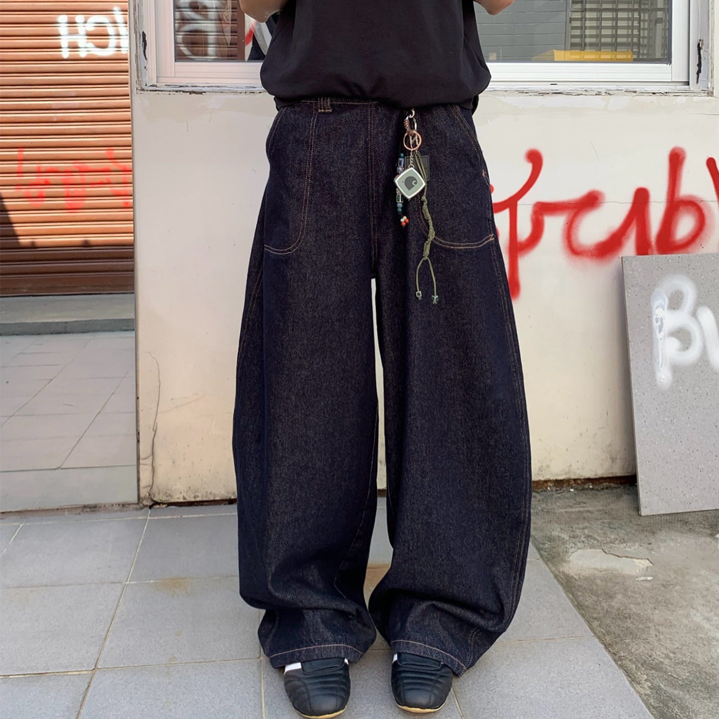 ワイドレトロジーンズ N461