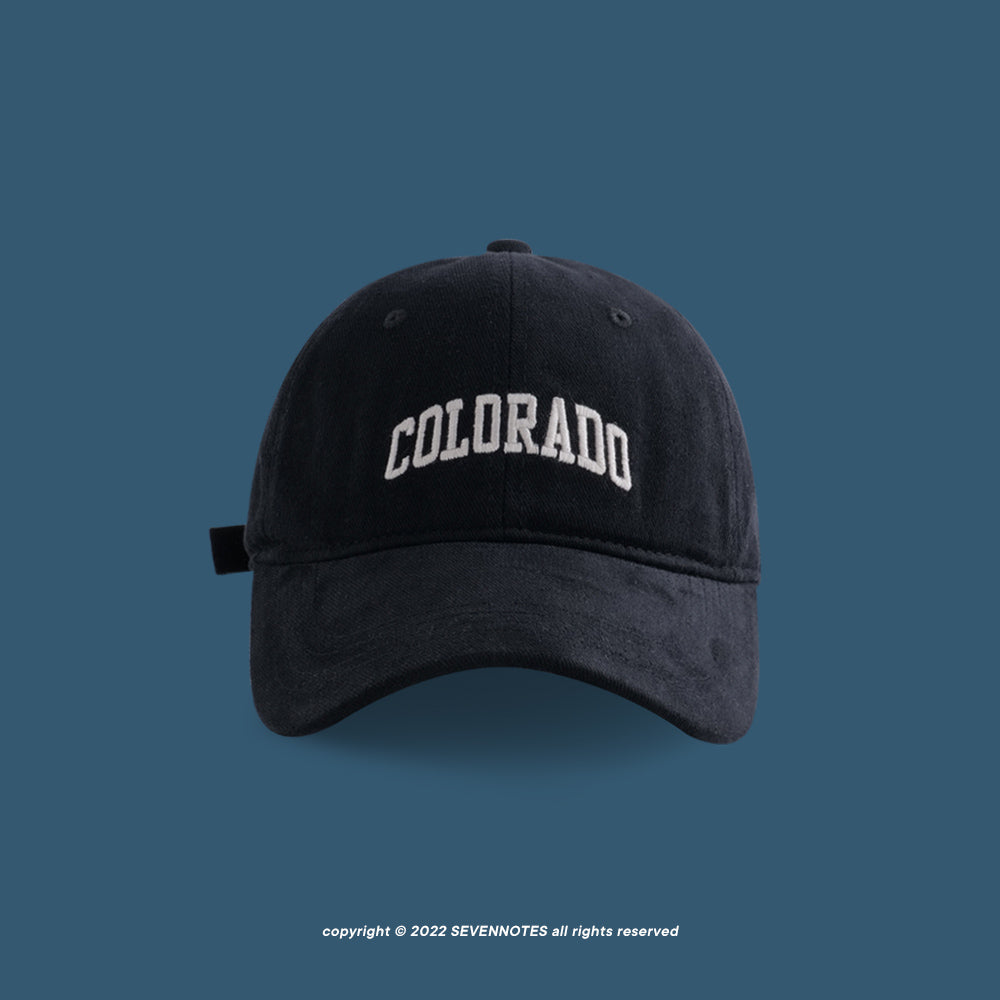 ルーズデザインロゴ刺繍キャップ N166