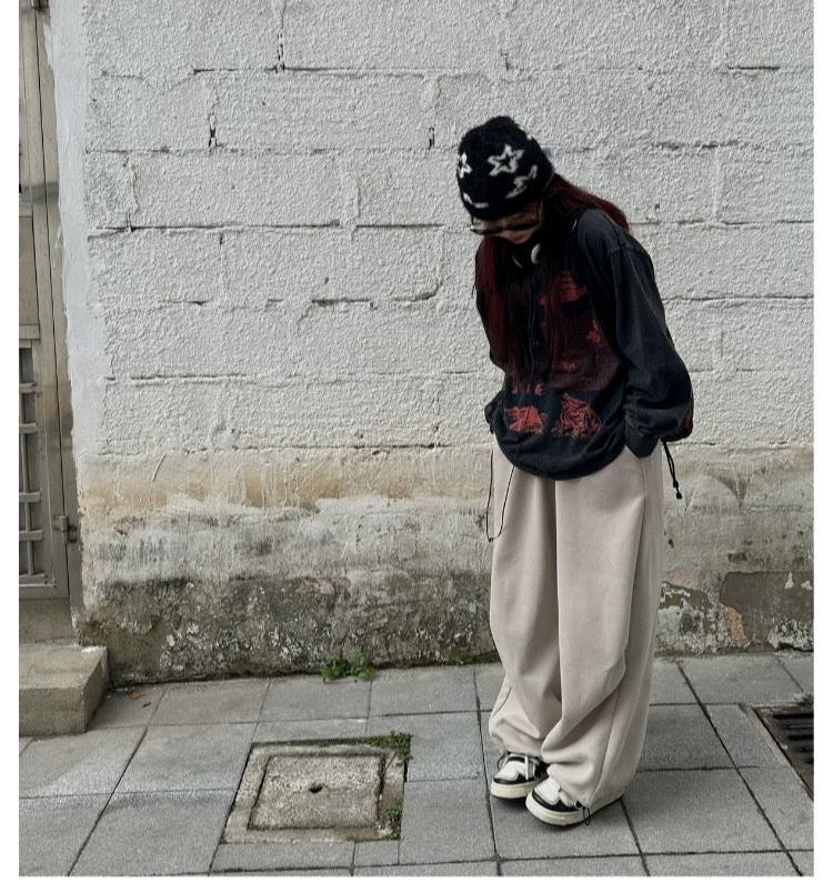 レトロウォッシュプリントロンT N136