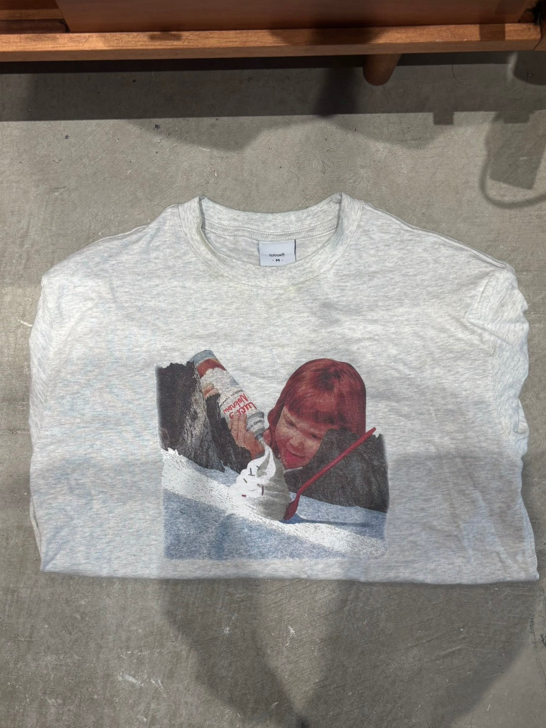 フォトグラフィック・プリントTシャツ GA001