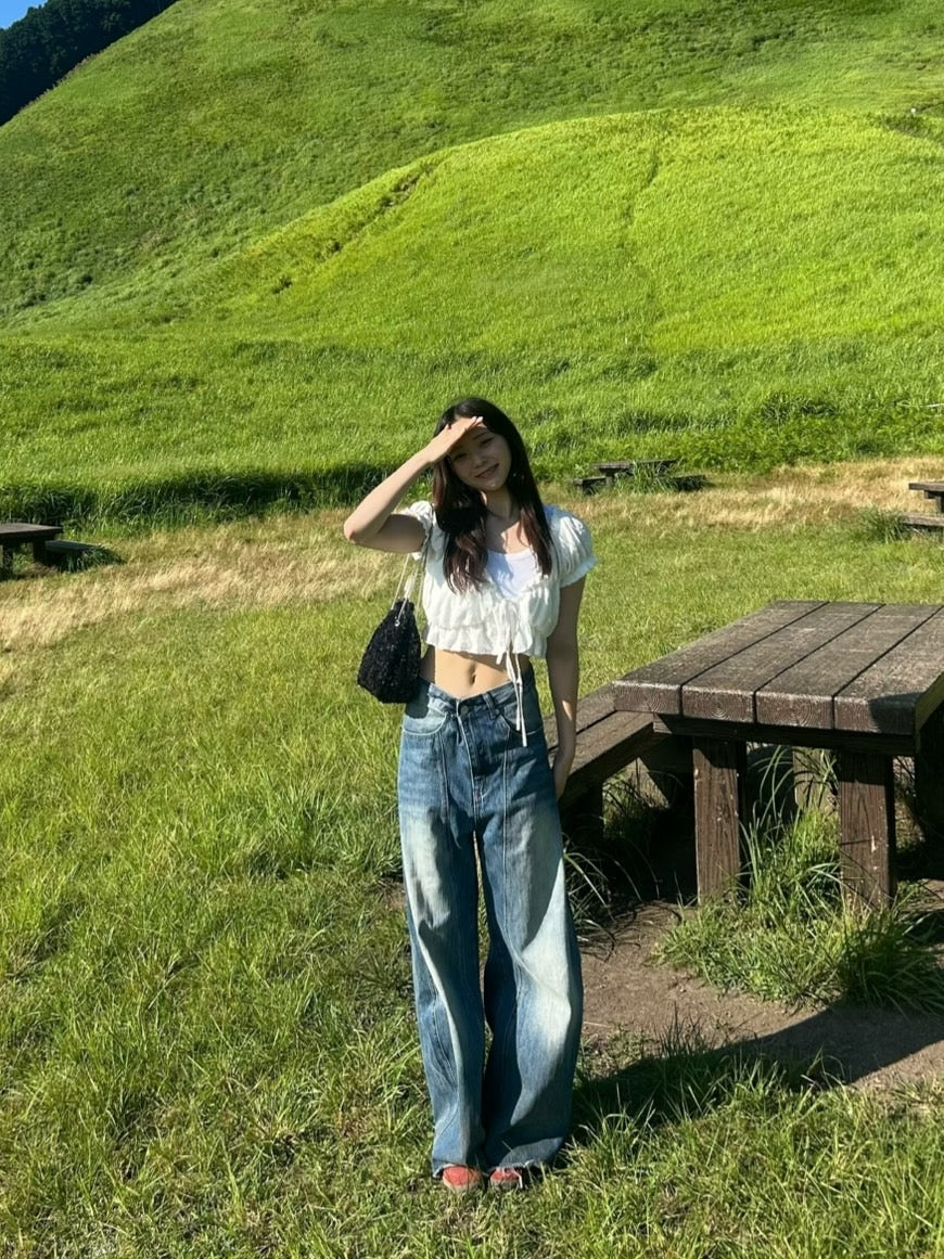 アメリカンレトロワイドデニム OT-001