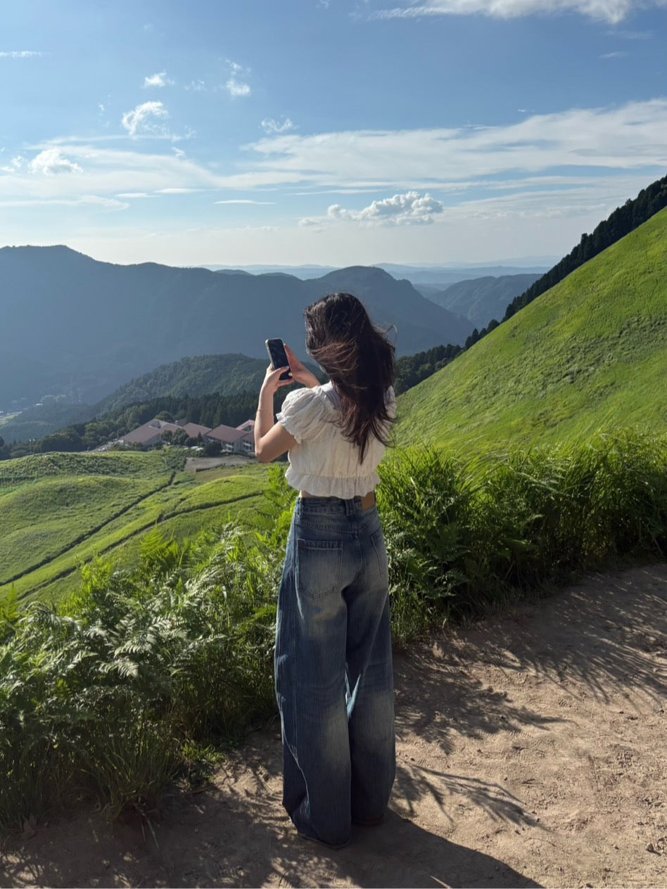 アメリカンレトロワイドデニム OT-001