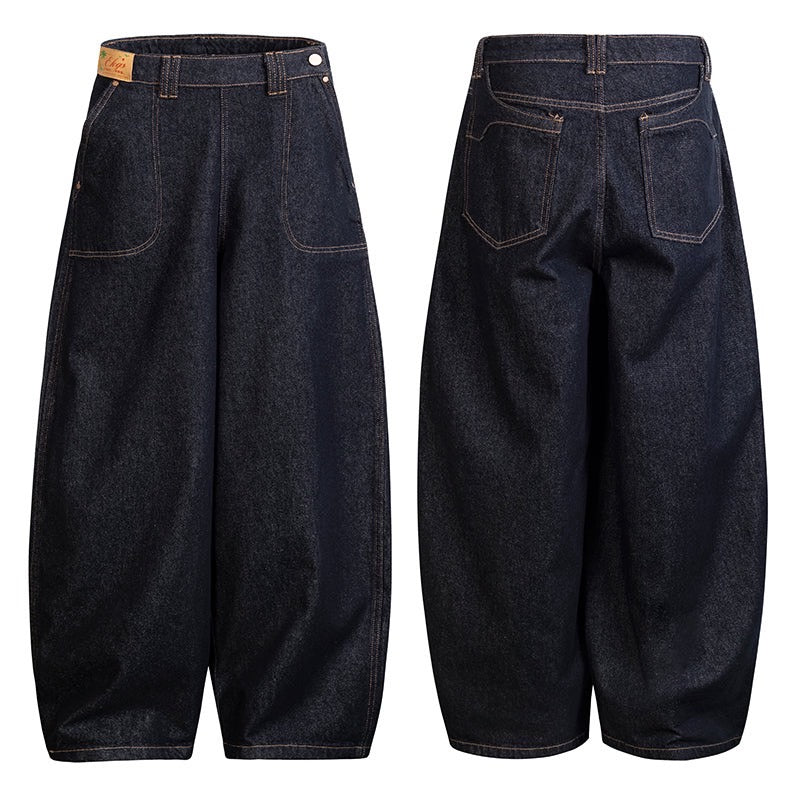 スーパーワイド・バルーンバギーデニム MH002