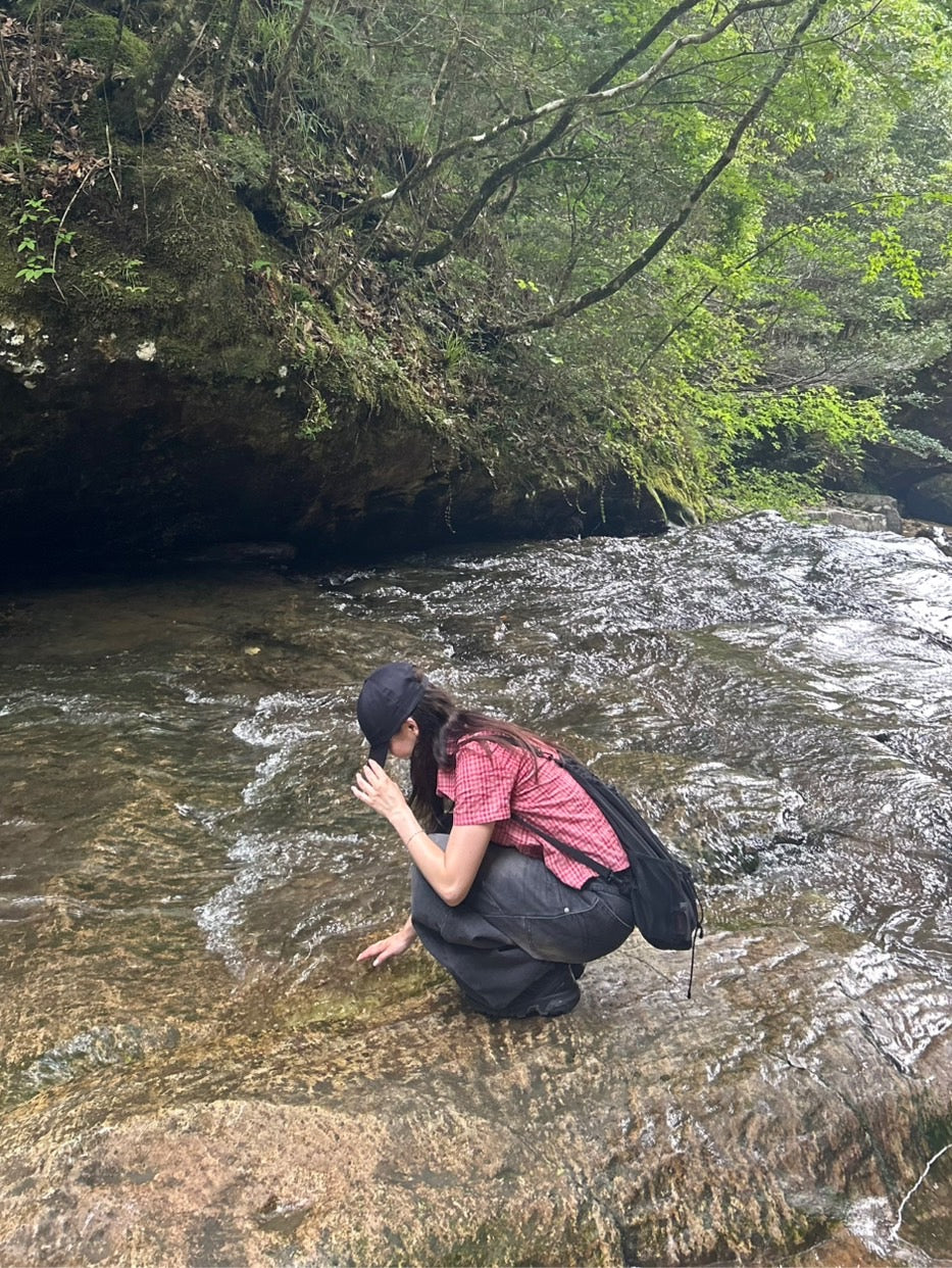 ショート丈コンパクトチェックシャツ OT-007