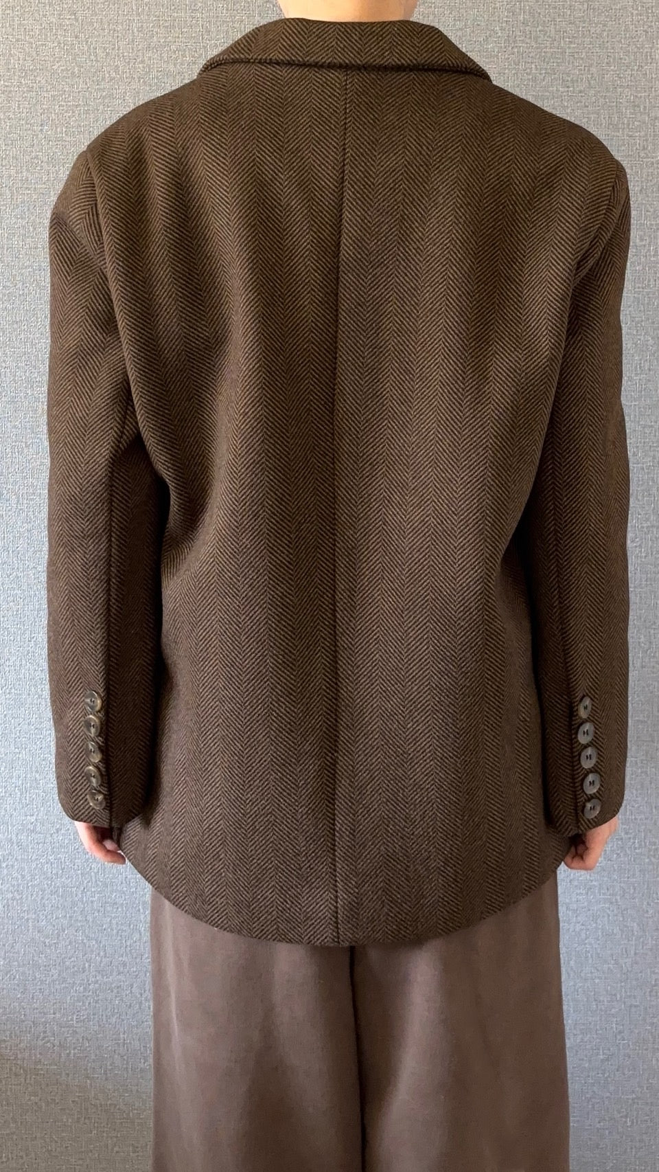 ウールライク・リラックスフィットブレザー s0814m-11