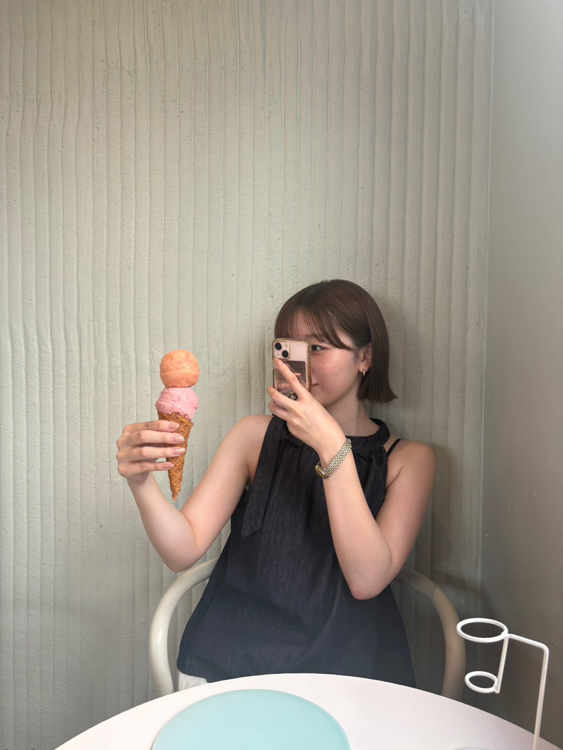 デニムキャミソールトップス ON001