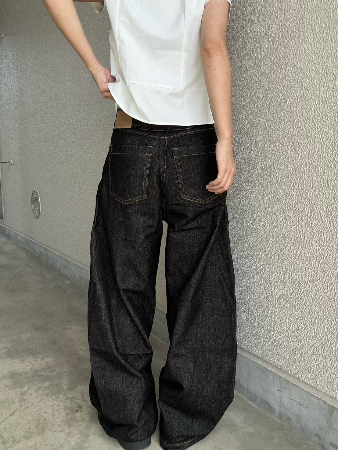 リジッドライクバルーンデニム LLS002