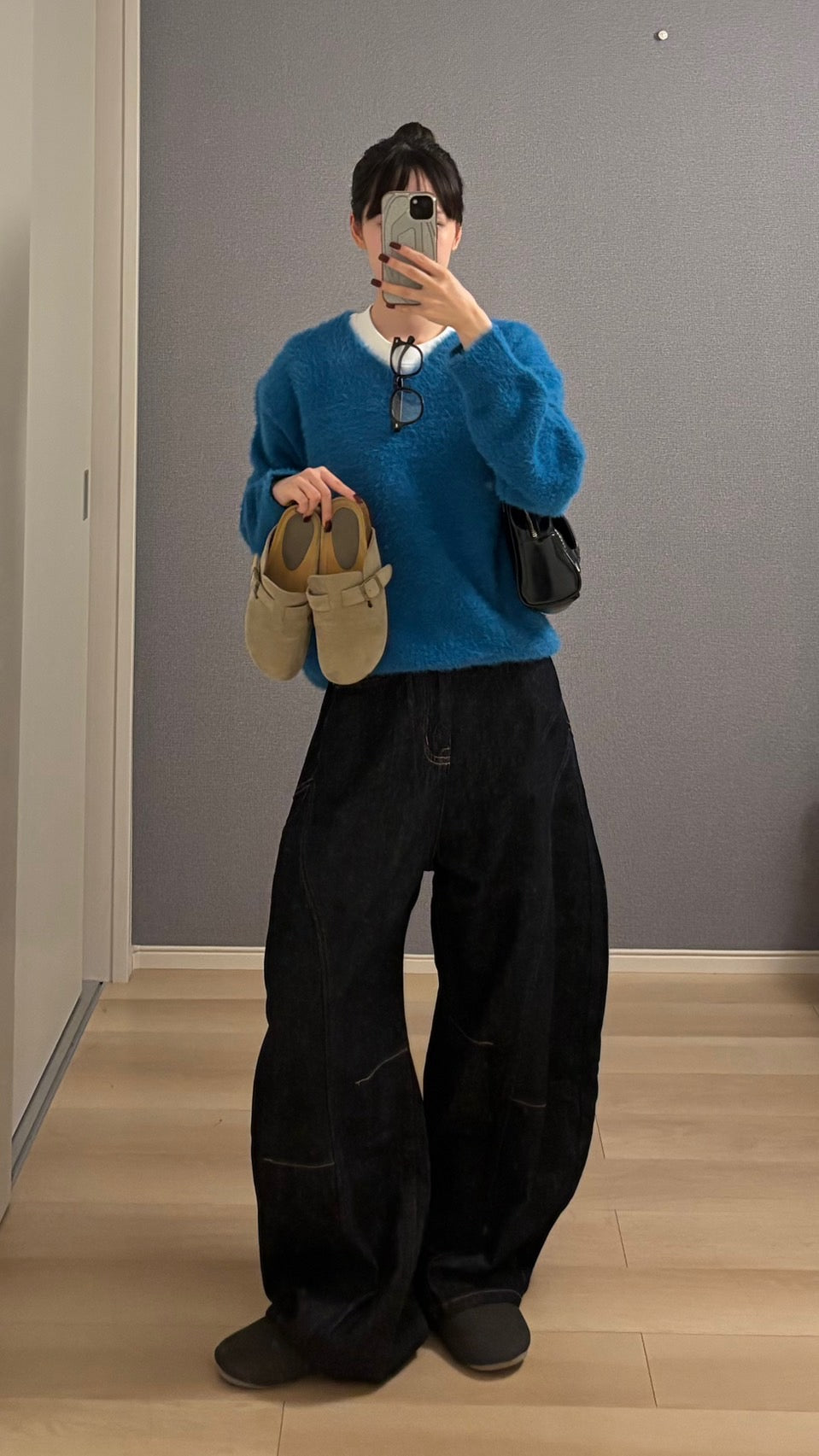 シーム・ワイドバルーンデニム s0814m-17