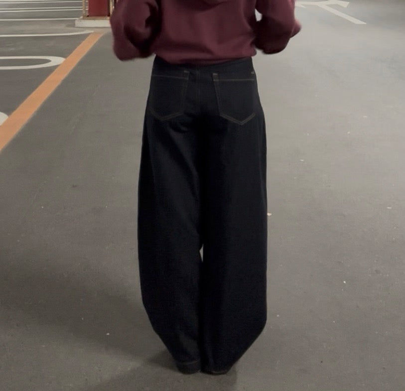 リジッドバギーデニム AT001