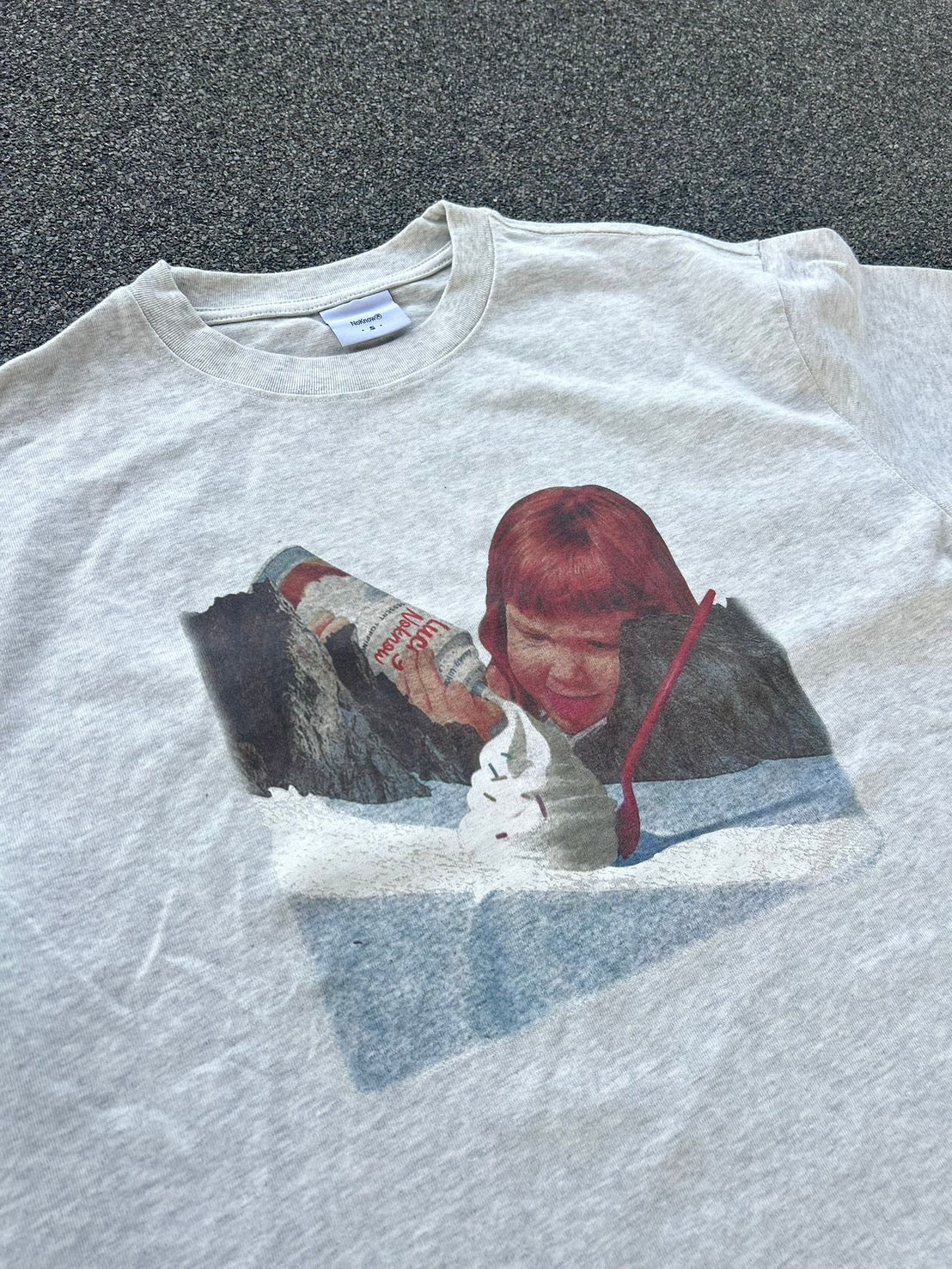 ミルクホイップGIRLプリントT MI-01