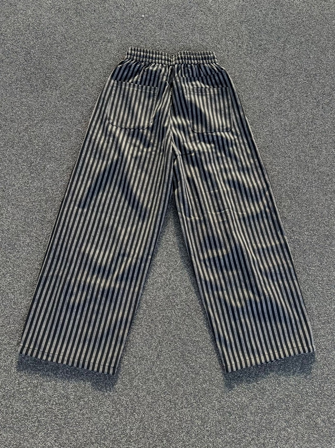 ランダムストライプ・スーパーワイドイージーパンツ MI-13