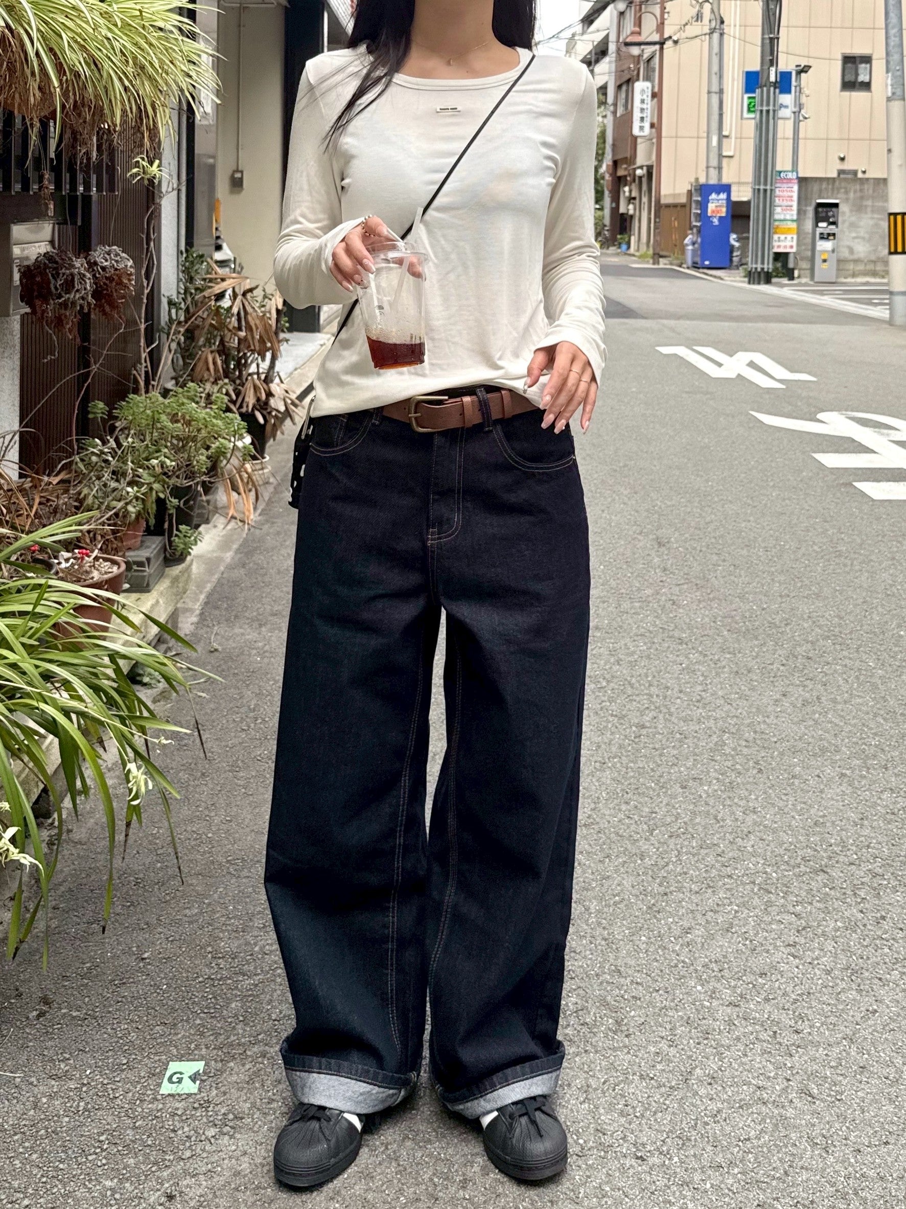 フィットシルエットロングスリーブTシャツ TM-005