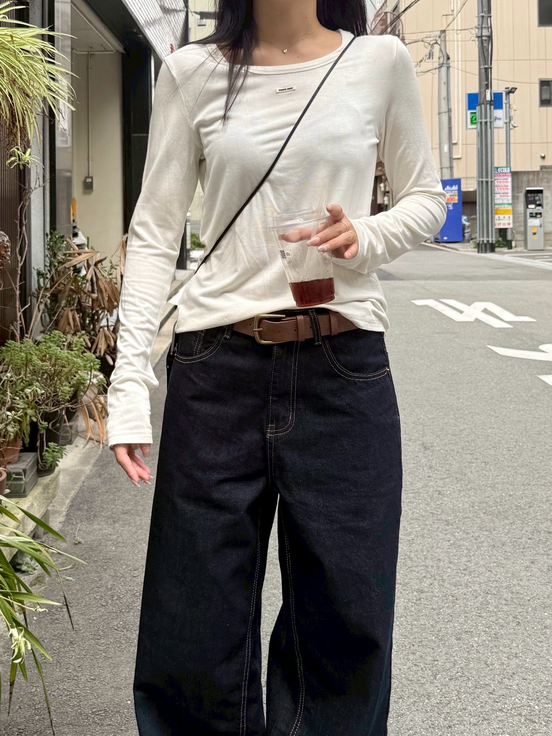 フィットシルエットロングスリーブTシャツ TM-005